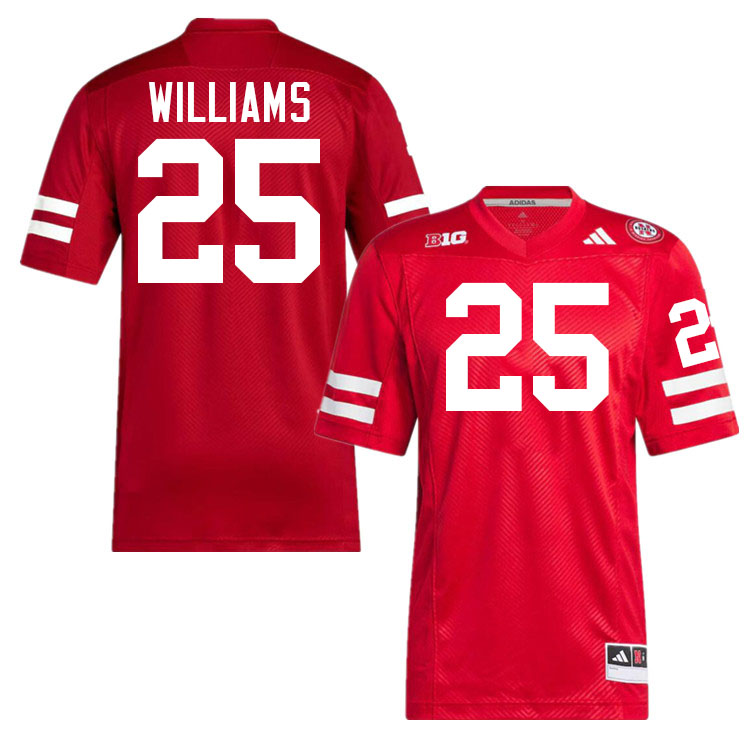 #25 Kenneth Williams Nebraska Jersey,Nebraska Cornhuskers Football Uniforms,Jersey-Scarlet #25 Kenneth Williams Nebraska Jersey,Nebraska Cornhuskers Football Uniforms,Jersey-Scarlet